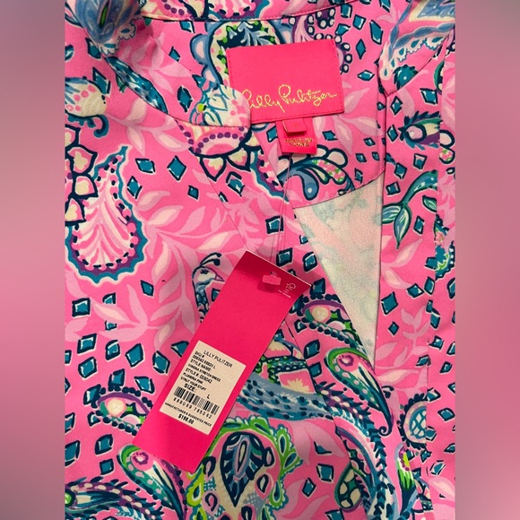 NWT Lilly Pulitzer Winona Stretch Dress - Strut Your Stuff - Large - Picture 2 of 3